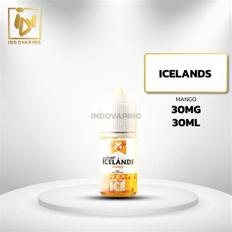 Jual Liquid Vapor Vape Icelands Saltnic Series 30mg 30ml Shopee