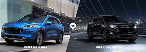 2020 Ford Escape Vs Chevy Equinox Jim Hudson Ford