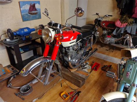 Restauration Honda Cb K De D Cembre