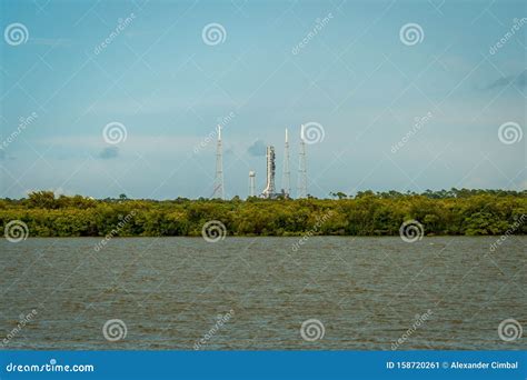 Cape Canaveral, Florida, USA - Space Rocket Launch Pad Editorial Photo - Image of architecture ...