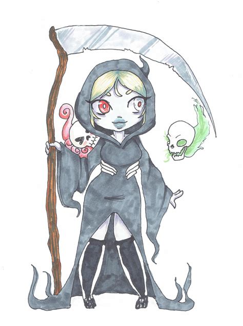 Grim Reaper Chibi By Ari Star14 On Deviantart