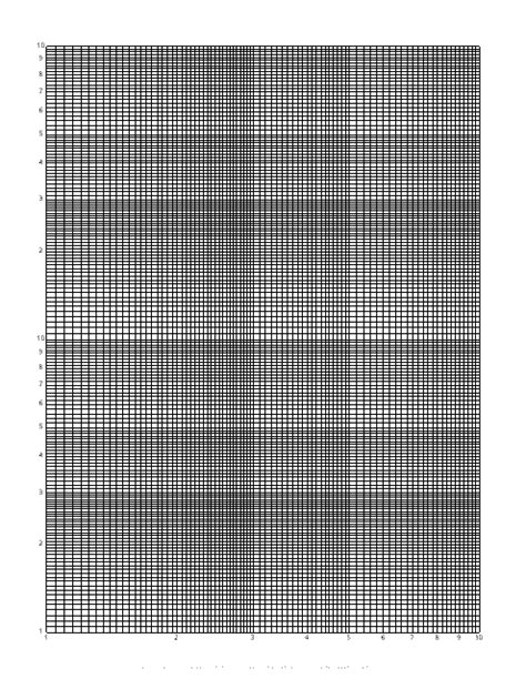 Logarithmic Graph Paper 1010 Download Printable Pdf Templateroller