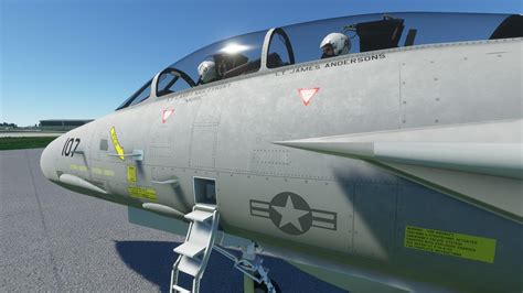 Microsoft Flight Simulator F Tomcat Gets New Screenshots Showing