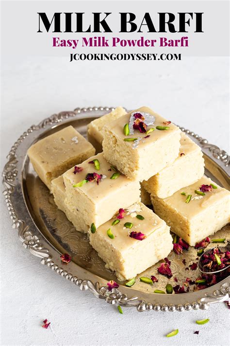 Easy Milk Barfi Recipe