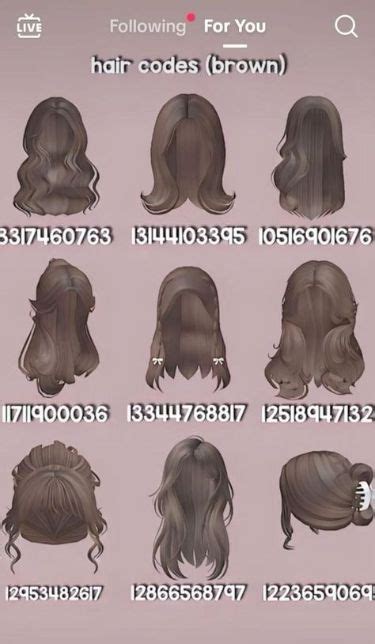 Pin by 𝐢𝐥𝐮𝐯𝐯 𝐞𝐥𝐨𝐳 on Pins criados por você Brown hair roblox Brown