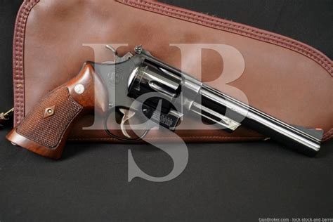 Smith Wesson S W Model No Dash Magnum Revolver C R