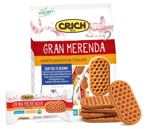 GRAN MERENDA 500g Crich Biscotti Wafers Crackers Snack E Salatini