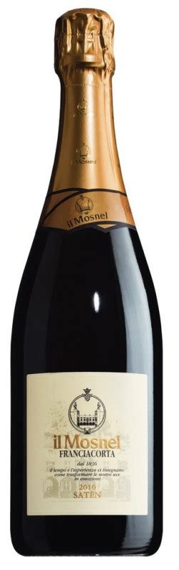 Vino Espumoso Blanco Franciacorta DOCG Brut Saten Millesime Il