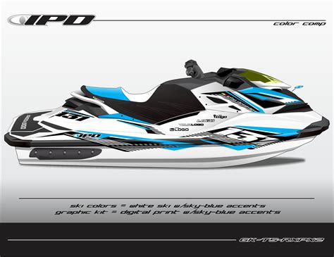 Sea Doo Rxp X 260 And 300 Graphics Kit Ts Design Ipd Jet Ski Graphics