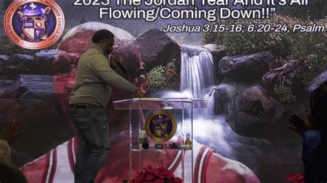 "NYE 2023" The Jordan Year And It's Flowing/Coming Down!! Joshua 3:15 ...