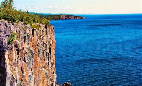 The Gorgeous Palisade Head Cliffs On Lake Superior