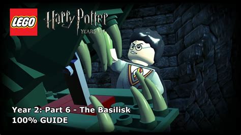 12 The Basilisk 100 Guide Lego Harry Potter Years 1 4 Youtube