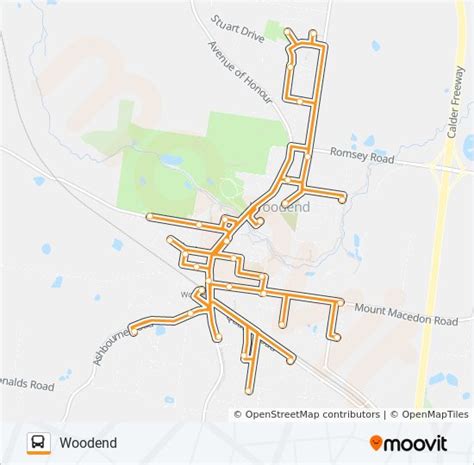 Woodend Route Schedules Stops And Maps Woodend