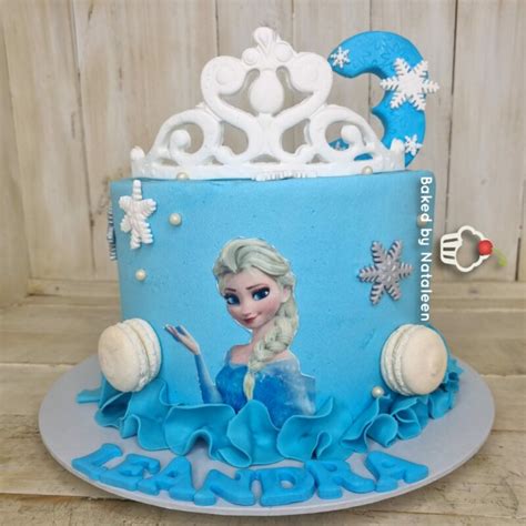 Frozen Birthday Cake 12 Baked By Nataleen