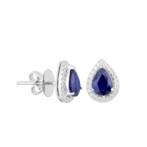 Anting Berlian Batu Blue Sapphire KER889919 – Kimberly Jewellery ...