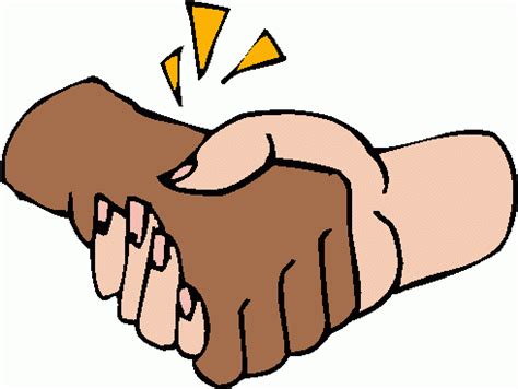 Handshake clipart 2 - Clipartix