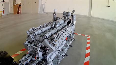 These Huge Diesel Engine Replicas Are Actually Lego Masterpieces