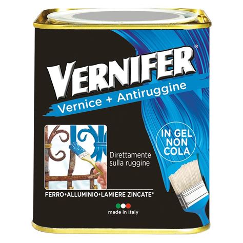 SMALTO ANTIRUGGINE VERNIFER AREXONS 4886 NERO SATINATO ML 750 Leroy