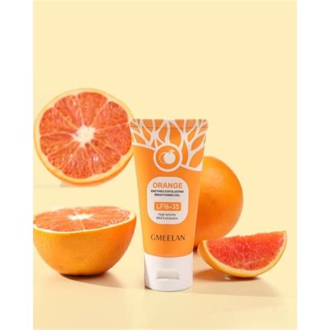 Jual GMEELAN ORANGE Exfoliating Gel Face Eksfoliasi Wajah Blackhead