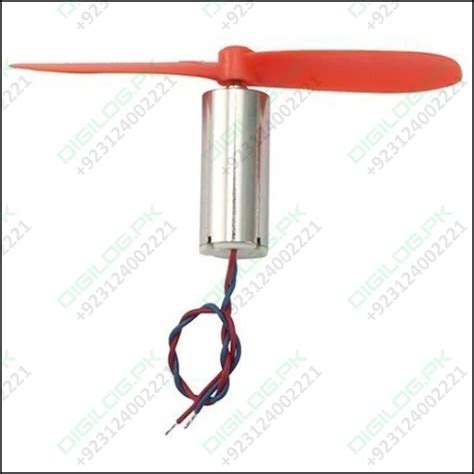 Helicopter Coreless Micro Dc Motor With Propeller Shahalam Pk