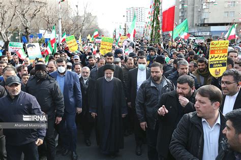 IRNA English - President Raisi attends 44th victory anniversary of ...