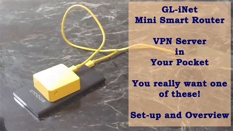 How To Setup The Gl Inet Gl Mt N Mini Vpn Router And Review Youtube