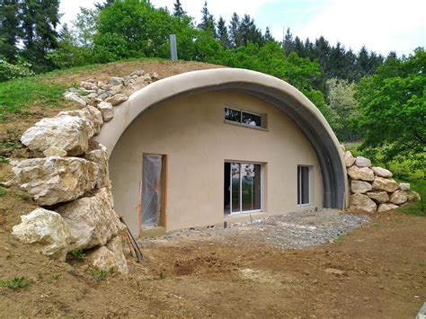 Pin By N On Maison Atypique Gers Naturadome Earth Sheltered Homes