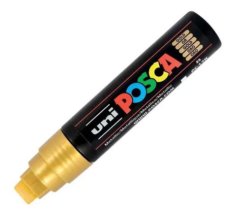 Caneta Posca Uni Ball Pc 17k Ouro Frete grátis