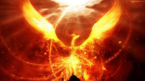 HD Wallpaper Fantasy Art Fire Phoenix Wallpaper Flare