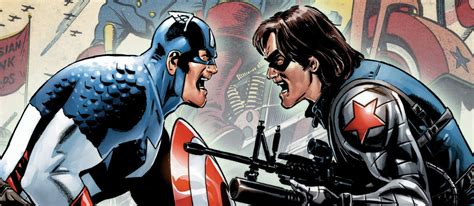 Captain America Vs Winter Soldier Comic