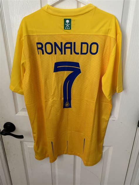 Nike Al Nassr 23/24 #7 Ronaldo Jersey | Grailed