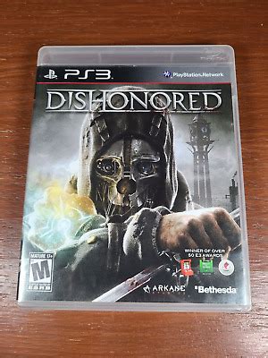 Dishonored Playstation Ps Complete W Manual Cib Black Label