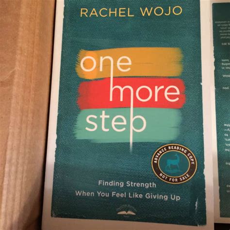 One More Step Book Pre-release GIVEAWAY! - Rachel Wojo