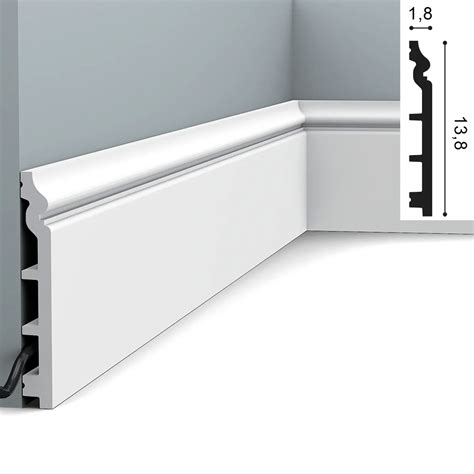 Плинтус Orac Decor SX118 Contour / SX118F Contour — полиуретановый и ...