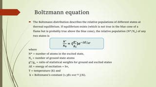 Lecture 03; Boltzmann equation by Dr. Salma Amir | PPT