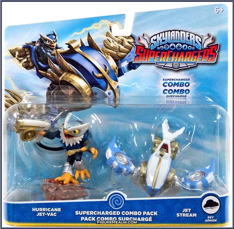 Hurricane Jet Vac Jet Stream Skylanders Superchargers Combo