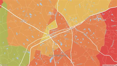 The Safest and Most Dangerous Places in Batesburg-Leesville, SC: Crime ...