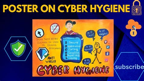 Poster On Cyber Hygiene Cyber Safety Cyber Security Cyber Crime