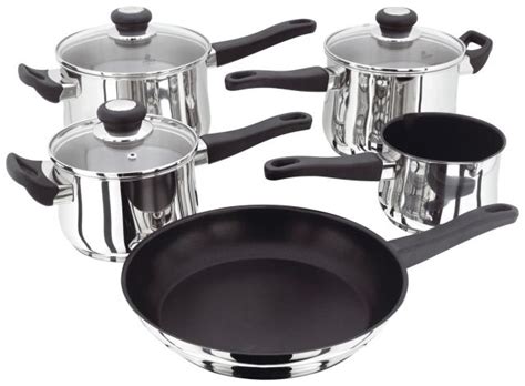 Induction Cookware Judge Vista Piece Deep Stainless Steel Saucepan