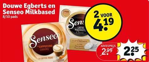 Douwe Egberts En Senseo Milkbased Aanbieding Bij Kruidvat