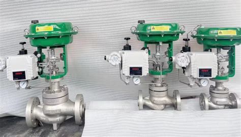 DN25 600LB Pneumatic Single Seat Globe Control Valves THINKTANK