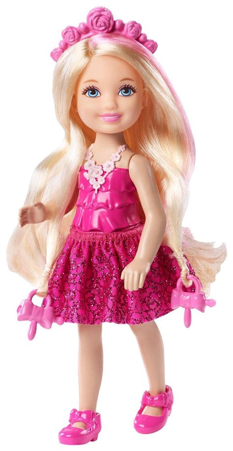 Buy Barbie Endless Hair Kingdom Junior Doll, Pink Online at Low Prices ...