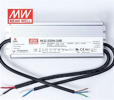 Mean Well Hlg H B V Power Supply Cv Ip Dimmable