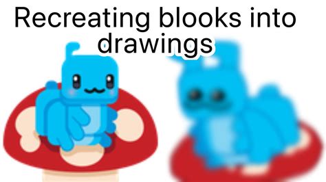 Recreating Blooks Into Drawings Blooket Speed Draw 7 Youtube