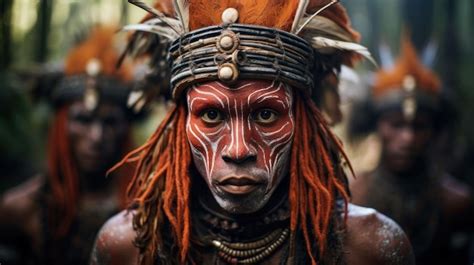 Premium Ai Image Photography Of The Faces Of People From Papua New