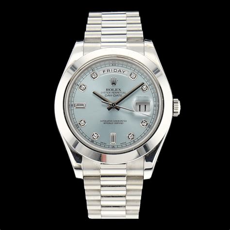 Montre Rolex Day Date Platine Et Avis Prix Atelier