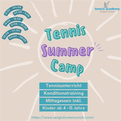 Anmeldungen F R Unser Tenniscamp F R Erwachsene Und Kinder Sind Jetzt