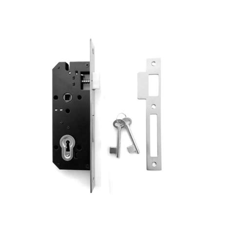 Shaya Azar Prime Unity Stainless Steel Lever Key Lock Stainless