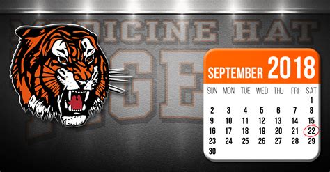 TIGERS ANNOUNCE 2018-19 REGULAR SEASON SCHEDULE - Medicine Hat Tigers