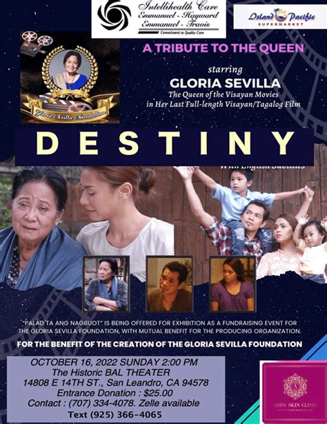 ANNOUNCEMENT: Special Screening of “Destiny”, the Last Full-Length Film ...